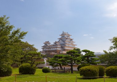 Himeji Kalesi, Japonya. UNESCO tarafından ve büyük hazine