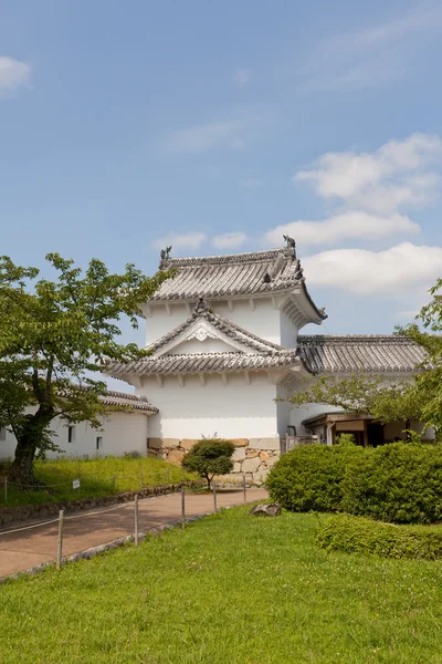 Ingang van Hyakkenroka Corridor van Himeji kasteel, Japan. UNESCO — Stockfoto