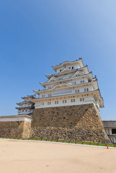 Замок Химэдзи, Япония. Объект ЮНЕСКО и национальное сокровище — стоковое фото