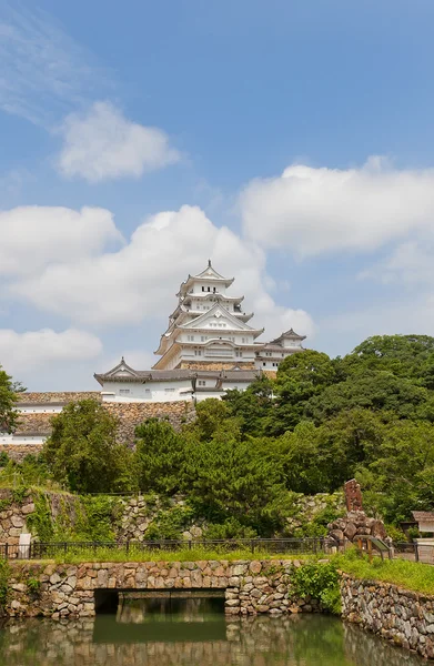 Zamek Himeji, Japonia. UNESCO oraz National Treasure — Zdjęcie stockowe