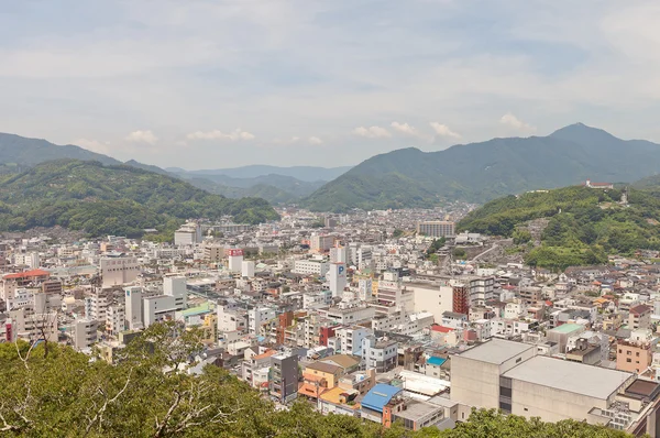 Vue de la ville d'Uwajima, Japon — Photo