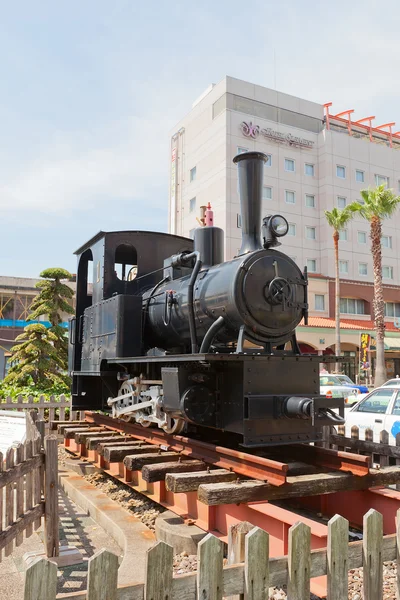 German steam locomotive Ke220 near Uwajima Station, Japan — Stock Photo, Image