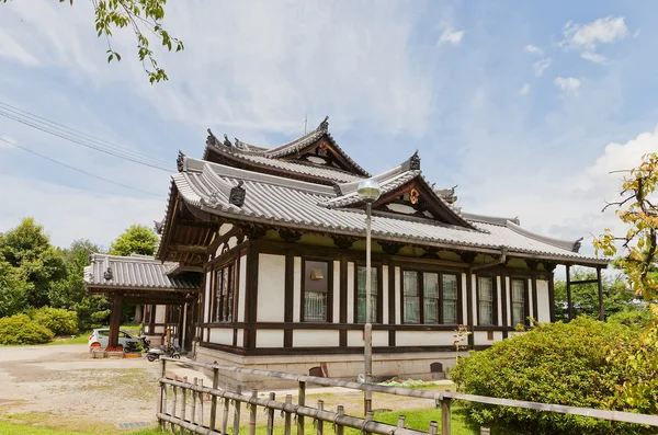 Ancienne bibliothèque publique (1908) dans le château Yamato Koriyama, Japon — Photo