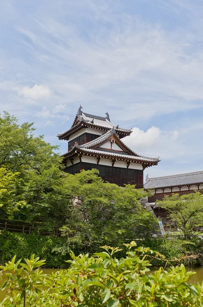 Otemukaiyagura torentje van castle, Yamato Koriyama, Japan — Stockfoto