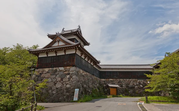 Otemukaiyagura башти замку Ямато Koriyama, Японія — стокове фото