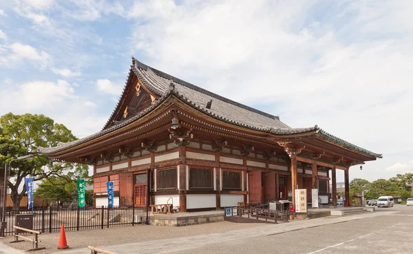 Jikido Hall (1930) do Templo Toji em Kyoto. Sítio UNESCO — Fotografia de Stock