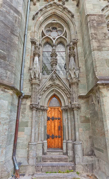 Side entrance of Stavanger Cathedral  (XIII c.). Norway — Stock Photo, Image
