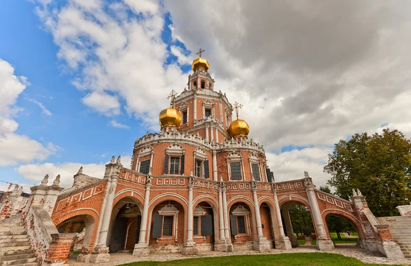 Покровская церковь в Фили (1694) в Москве, Россия — стоковое фото