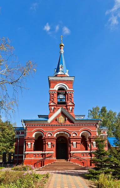 Intercessione della chiesa di Theotokos (1896). Osechenki, Russia — Foto Stock