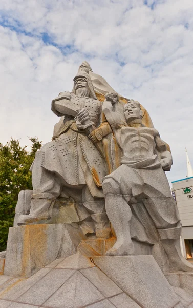 Busan, korea, korean genel yun heung-shin Memorial — Stok fotoğraf