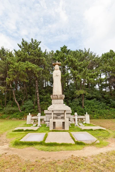 釜山的佛教寺院 — 图库照片