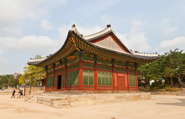 Deokhongjeon Hall (1911) av Deoksugung-palatset i Seoul, Korea — Stockfoto