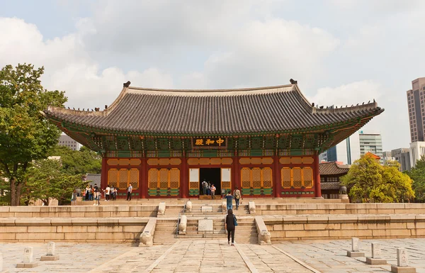 Junghwajeon Hall (1902) du palais Deoksugung à Séoul, Corée — Photo