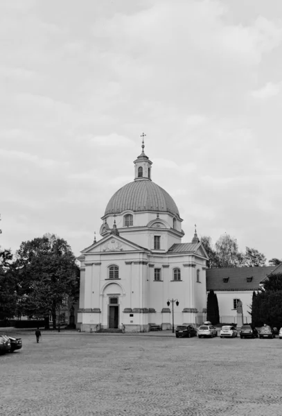 Aziz Kazimierz Kilisesi. Varşova, Polonya — Stok fotoğraf