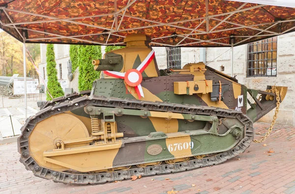 Tanque leve francês Renault FT-17 — Fotografia de Stock