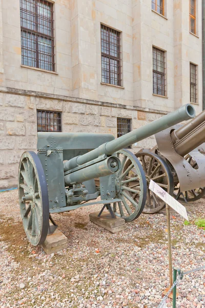 Sovjet-76 mm afgesplitste pistool model 1902 — Stockfoto