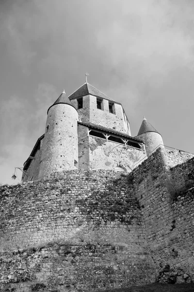 Caesar Tower (XII c.) of Provins France. UNESCO site — Stock Photo, Image