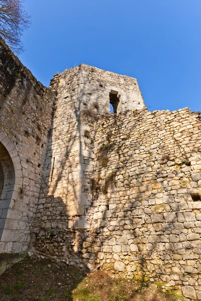 Ruínas de muralhas em Provins France. Sítio UNESCO — Fotografia de Stock