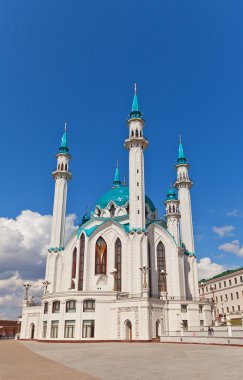 Kazan Kremlin, Rusya'da qol Şerif Camii. UNESCO tarafından