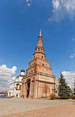 Kazan Kremlin, Rusya'nın Soyembika Kulesi (1690). UNESCO tarafından