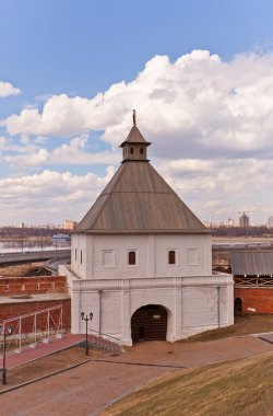 Kazan Kremlin, Rusya'nın Taynitskaya Kulesi (1550). UNESCO tarafından