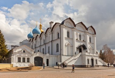 Duyuru Katedrali (1562) Kazan Kremlin, Rusya'nın. UNESCO s