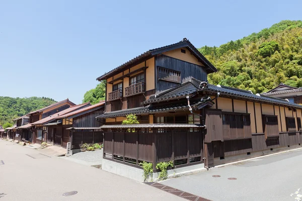 Iwami Ginzan, Omori, Japonya eski evleri — Stok fotoğraf