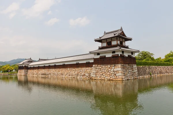 Taikoyagura van het kasteel van Hiroshima, Japan — Stockfoto