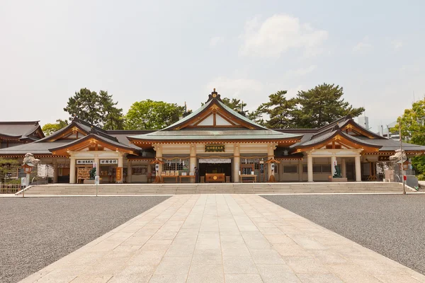 日本广岛Gokoku Jinja Shinto神社 — 图库照片