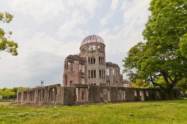 Atombombenkuppel in Hiroshima, Japan. UNESCO-Seite — Stockfoto