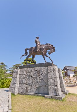 Imabari Castle, Japonya'da Todo Takatora heykeli