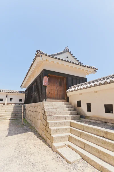 Jižní věž z třetí brána z Matsuyama hrad, Japonsko — Stock fotografie