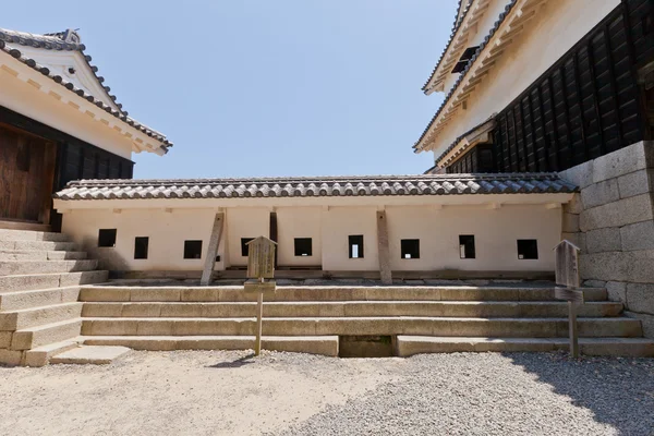 East wall of Sujigane Gate of Matsuyama castle, Japan — Stock Photo, Image