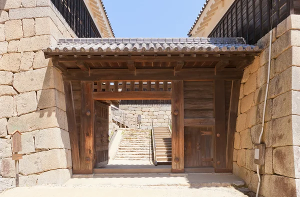 Ichinomon Gate of Matsuyama castle, Japan — Stock Photo, Image