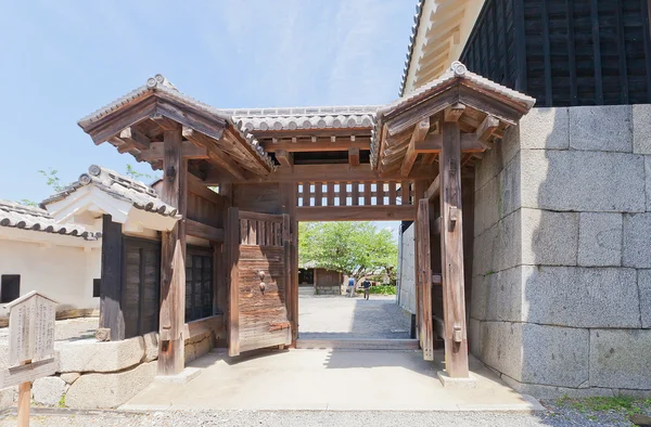 Shikiri Gate (1854) do castelo de Matsuyama, Japão — Fotografia de Stock