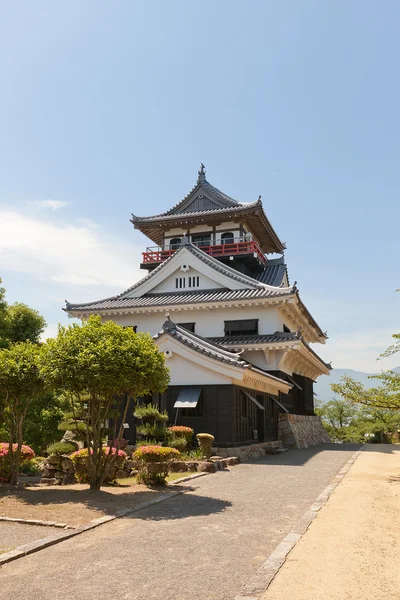 Belangrijkste houden (donjon) van castle, Kawanoe, Shikokuchuo, Japan — Stockfoto