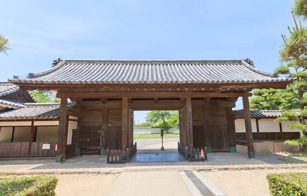 Genkansakigomon Porta del castello di Marugame, Giappone — Foto Stock