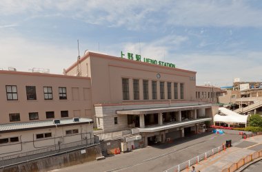 Ueno railway station in Tokyo, Japan