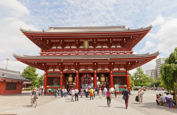 Hozomon gate of Senso-ji Temple, Tokyo, Japan — ストック写真