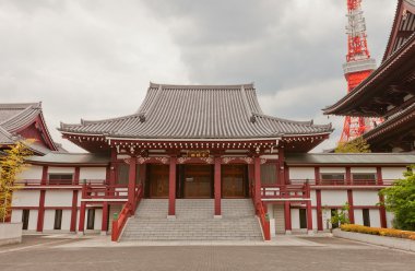 Koshoden Hall of Zojo-ji Temple, Tokyo, Japan
