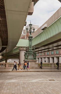 Lantern of Nihonbashi Bridge in Tokyo, Japan