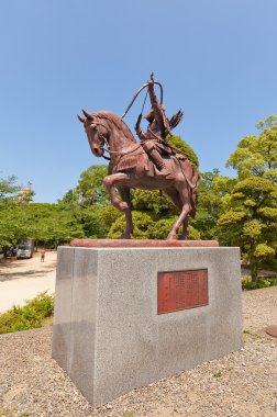 Chiba, Japonya'nın Chiba Tsuneshige anıt