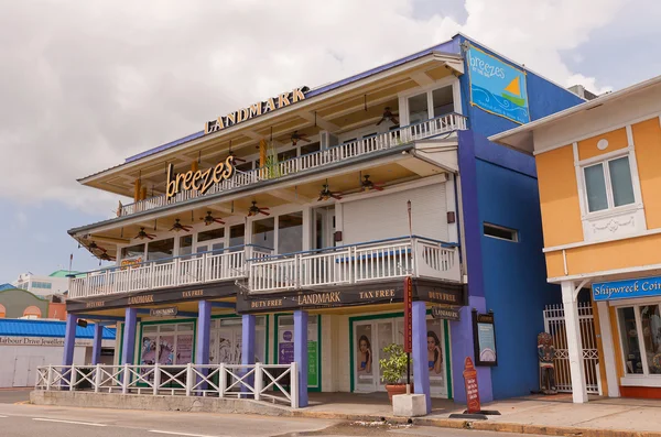 Gullsmed i George Town på Grand Cayman. – stockfoto