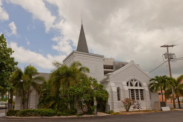 Elmslie μνημειακή εκκλησία στην πόλη Γεώργιος του Grand Cayman — Φωτογραφία Αρχείου