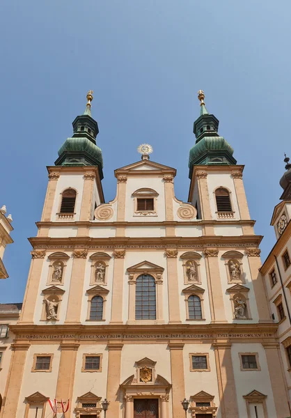 Jesuit Church (circa 1631) in Vienna, Austria — ストック写真