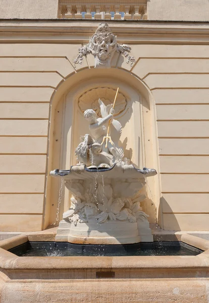 Fountain of Austrian Academy of Sciences in Vienna, Austria — 图库照片