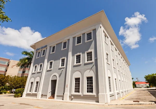 DMS House in George Town of Grand Cayman Island 免版税图库照片