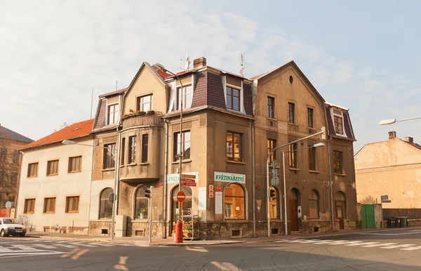 Gammelt hus i Kutna Hora, Tsjekkia – stockfoto