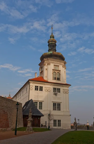 Torre de Jusuit College (1667) em Kutna Hora. Sítio UNESCO — Fotografia de Stock