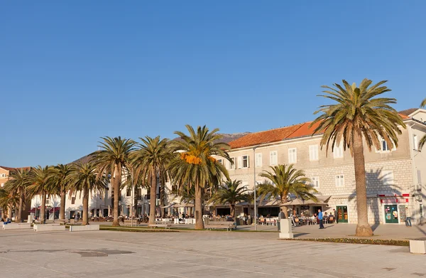 Quay of Tivat town, Montenegro — Stock Photo, Image